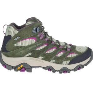 NEW Rare Merrell Womens Moab 3 Waterproof Hiking Boot Lechin Mulberry Size 5 NWT